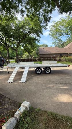 2024 Aluma tráiler 18x88 clean title ATV UTV POLARIS RZR DEFENDER xp4