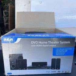 RCA DVD Home Theater System 5.1 Surround Sound HDMI Subwoofer Speakers Complete