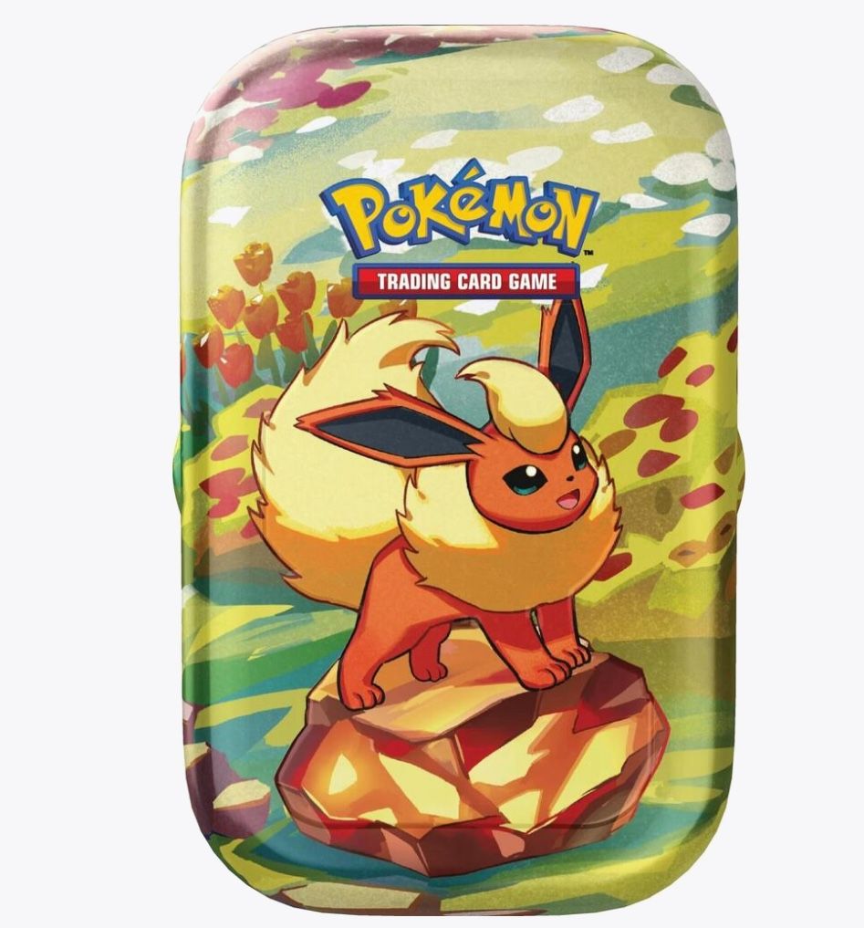 Pokemon Prismatic Evolutions Tin