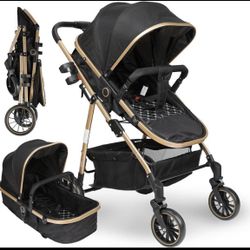 New - 2 In 1 Baby Stroller 