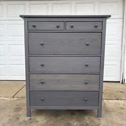 ‼️IKEA GRAY HEMNES 6 DRAWER DRESSER‼️FOR SALE 250$ OR BEST OFFER🚚DELIVERY AVAILABLE🚚