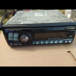 Alpine 9887 Stereo CD RECEIVER