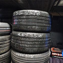 Pair 255/35/18  Goodyear Eagle Sport 