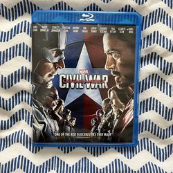 Captain America: Civil War Blu Ray