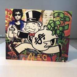 Monopoly Poster Board Supreme KAWS Ikonick Off White