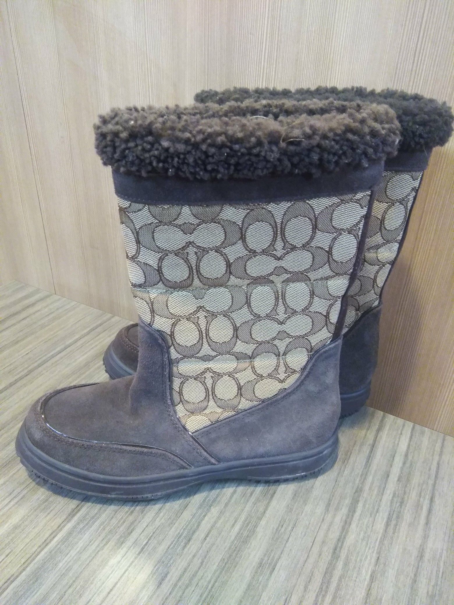 COACH SHERMAN SIG SIZE 5B BOOTS