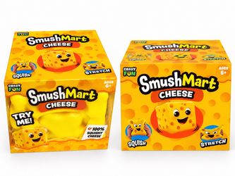 SmushMart Cheese Squishy Toy by Crazy Fun