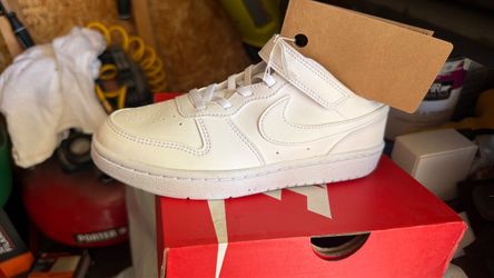 Nike Court Borough Mid White Sneakers