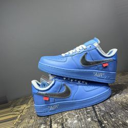 Nike Air Force 1 Low Off White Mca University Blue 68