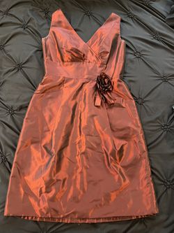 Formal Dress Burgandy Red