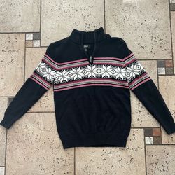 NWOT boys half zip sweater size S