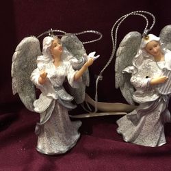 Angel Ornaments By Home Interiors