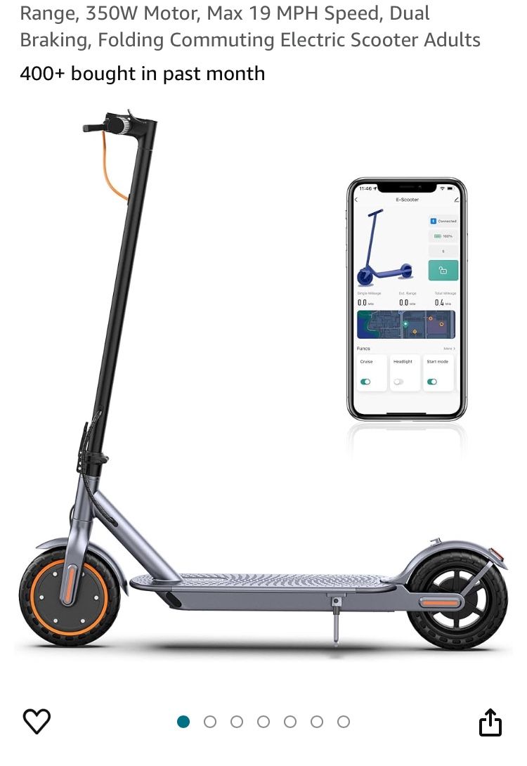 Electric Scooter 20 Mile Range 19mph !!!! 150
