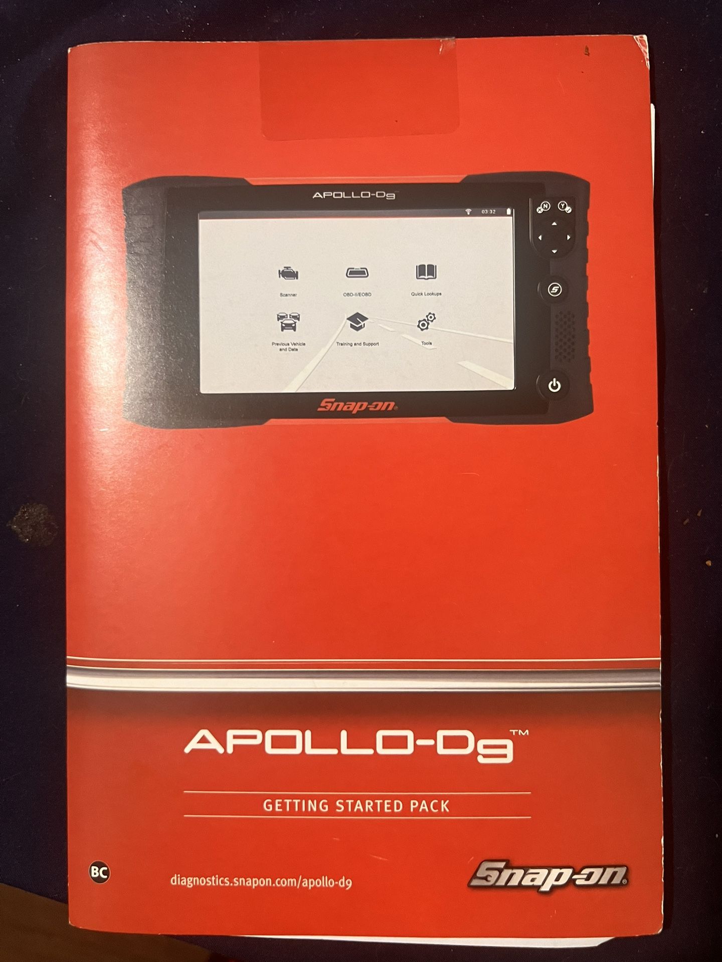 🚗🔧 **Snap-On Apollo-D9 Diagnostic Scanner Tool – For Sale!** 🔧🚗