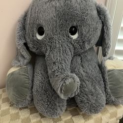 Giant Stuffed Elephant