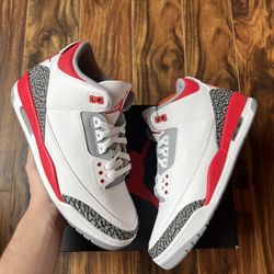 Jordan 3 Retro ‘Fire Red’