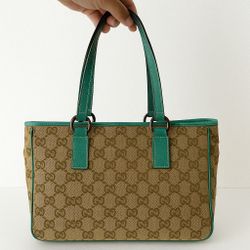 Authentic Gucci GG Canvas Tote Bag