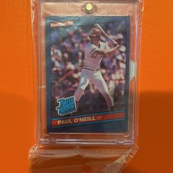 1986 Donruss Paul O’Neil Rookie Card #37