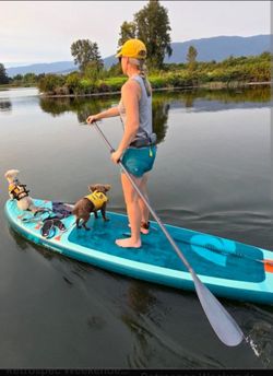 The Retrospec Weekender 2 Inflatable Stand-Up Paddleboard (iSUP)