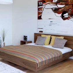 Mid Century Modern Platform Bed