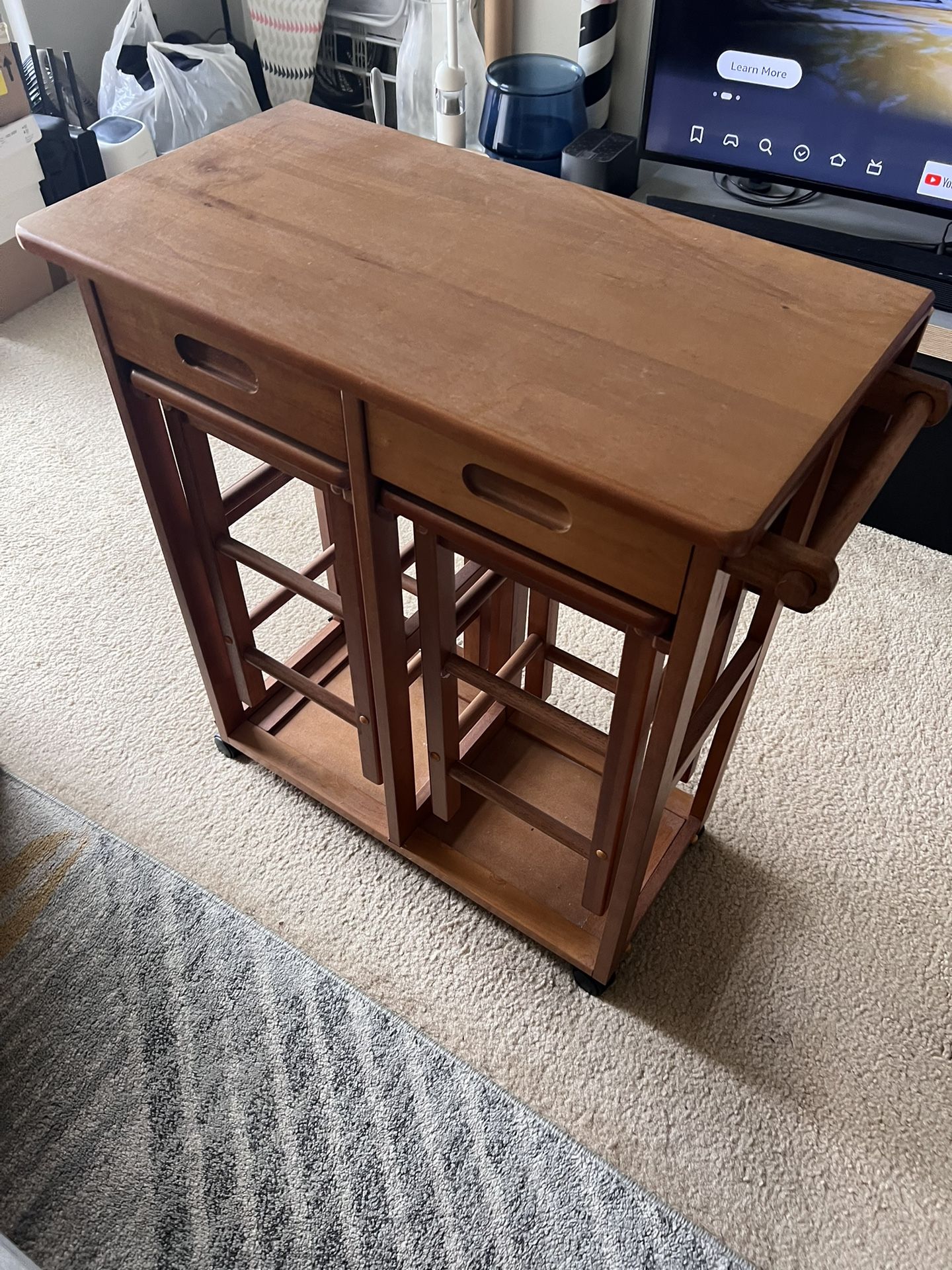 Folding Dinner Table With Chairs