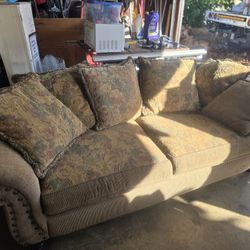 8ft Couch, Very Comfortable. Excellent Condition!