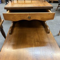 Pair/ 2 Tier Vintage End Tables