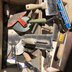 Assorted Masonry Tools