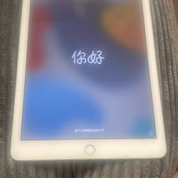 Apple iPad Air 2 model A1566 locked + cracked screen