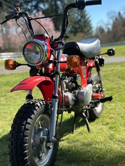 1993 Honda Dirt Bike Ct70 Motorcycle