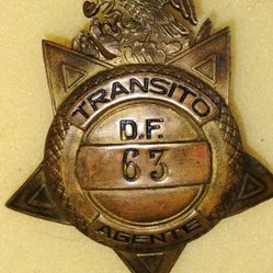 Rare Mexican Police/Military Memorbila