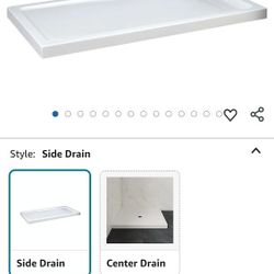 OVE Decors 60-in W x 32-in D Shower Base $225