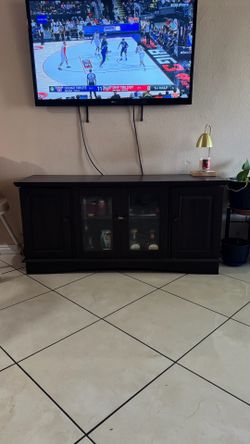 cabinet for home (dark brown wood)
