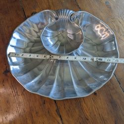 Shell Chip And Dip Bowl
