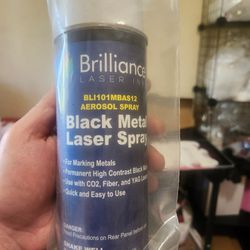 Black Metal Laser Spray 
