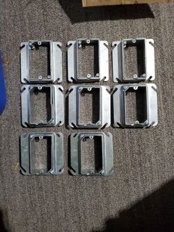 adjustable 1-gan mud ring adjust from ½ to 1½ (Box of 8)