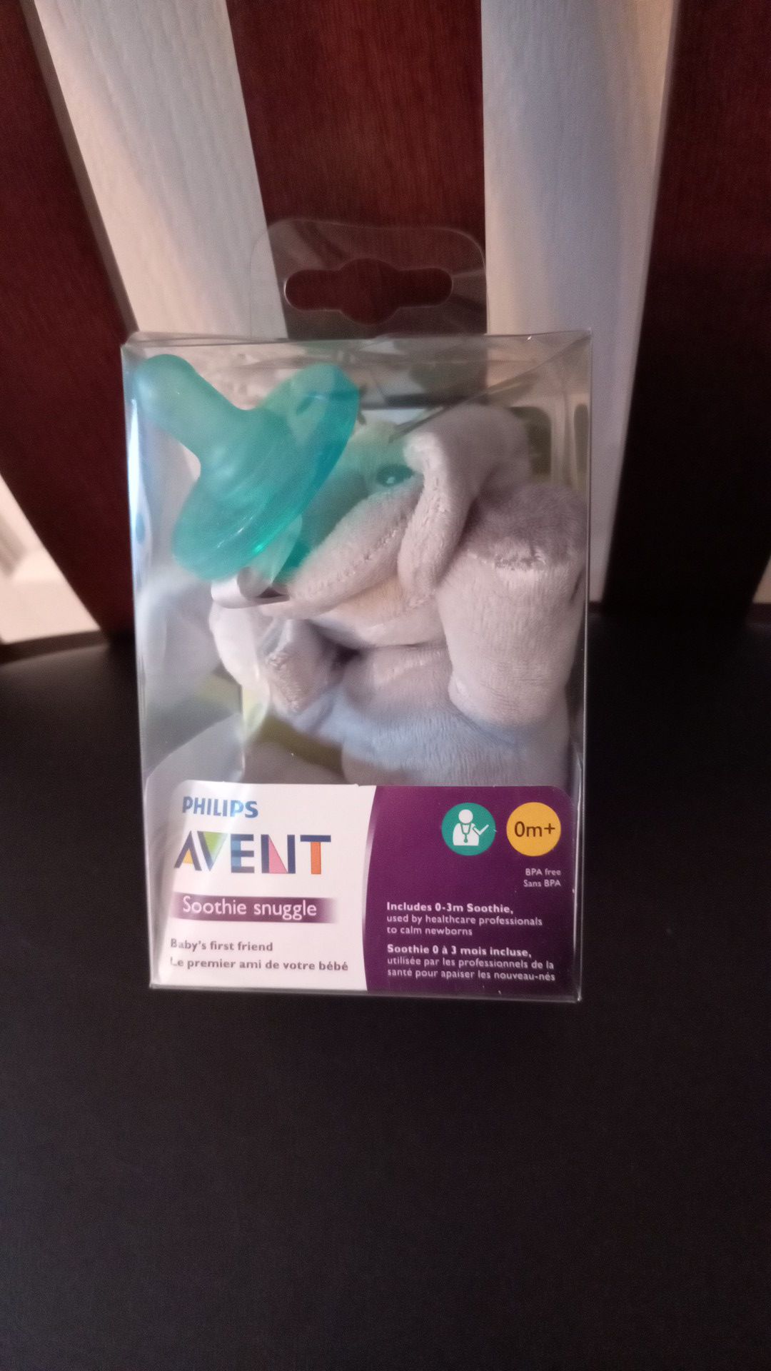 Avent Soothie snuggle elephant for ages 0+ months
