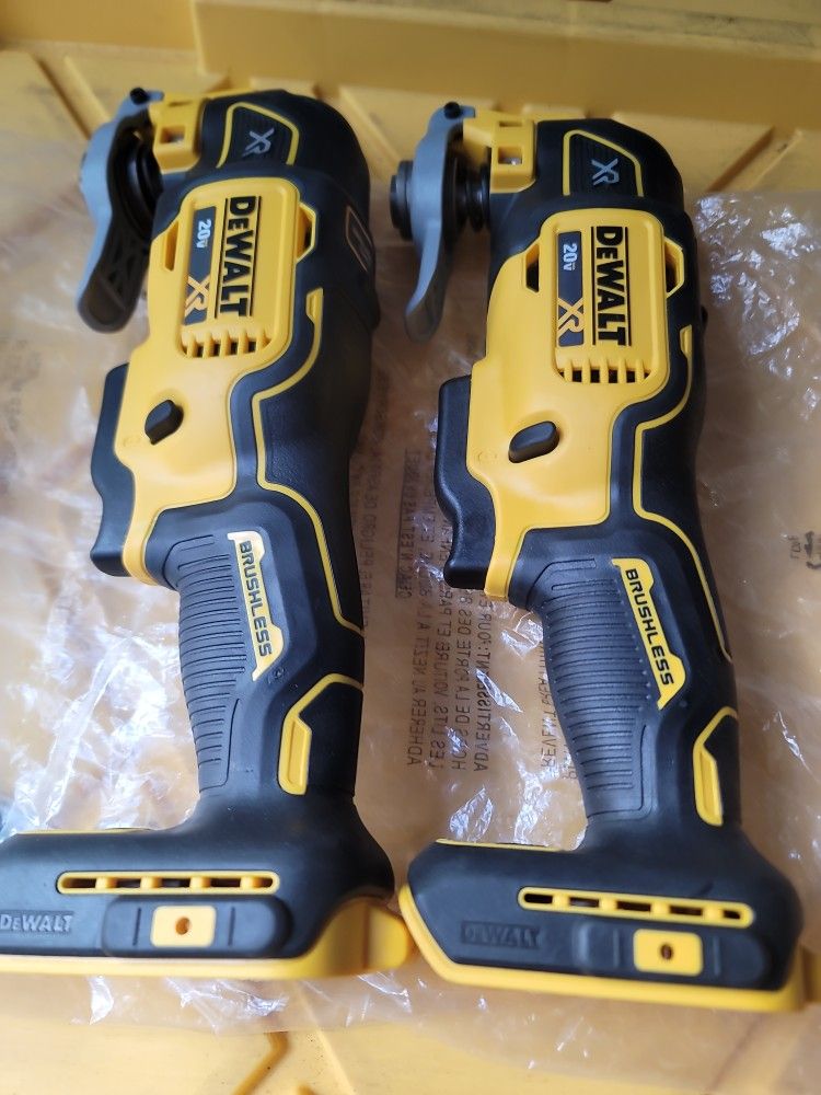 DEWALT 20VMAX XR BRUSHLESS CORDLESS OSCILLATING MULTI-TOOL (TOOL ONLY) NEW $120 EACH