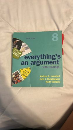everything is an argument college textbook