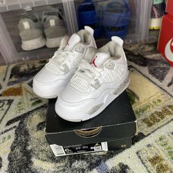Jordan 4 White Oreo Toddler 6c