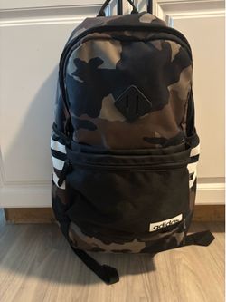 Adidas camouflage backpack