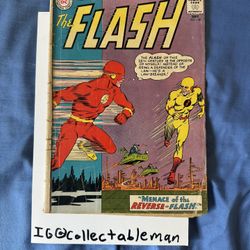 Flash 139 1st Appearance Professor Zoom Reverse Flash 1963 DC 