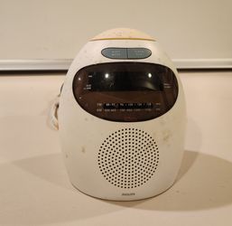 Philips Vintage AM/FM Alarm Clock Radio