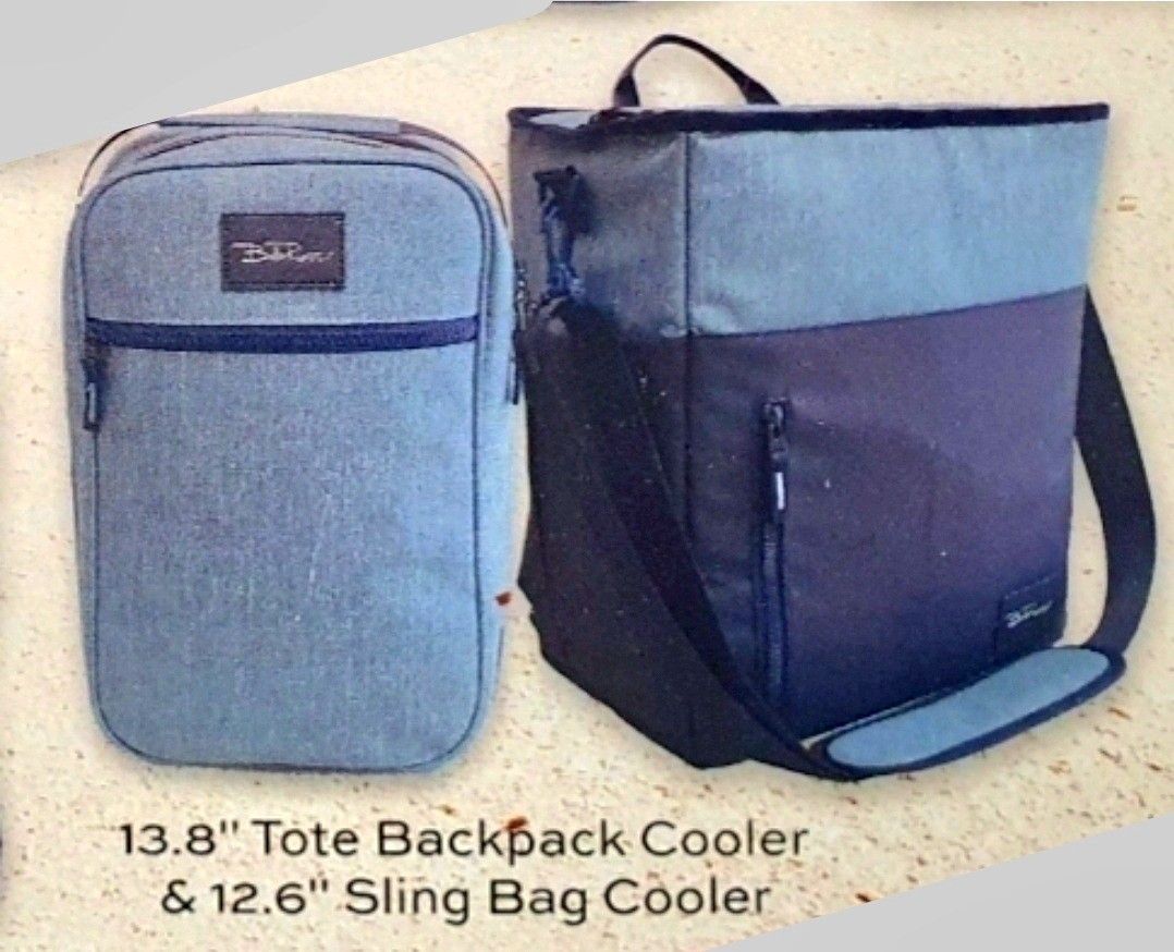 New! 13.8" Cooler Bag & 12.6" Sling Cooler Bag