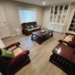 Traditional Chinese Rosewood Living Room Set