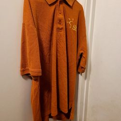 IDEA School Burnt Orange Polo Shirt Size Adult L