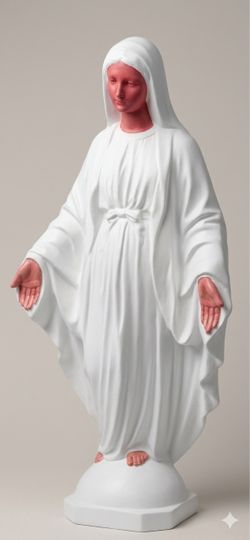 5 foot concrete statue