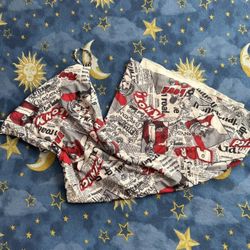 La Belle Women’s White & Red Comic Dress