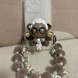 Popmart Skullpanda Handmade Phone clip