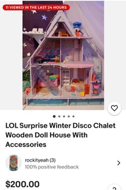 LOL Winter Disco Doll House